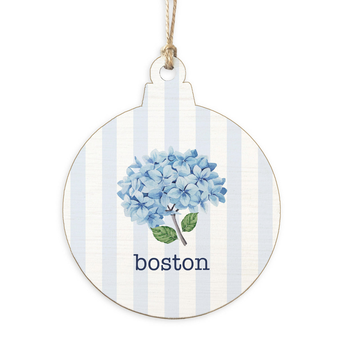 Boston Blooming Hydrangea Ornament