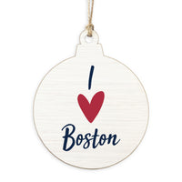 I Love Boston Ornament