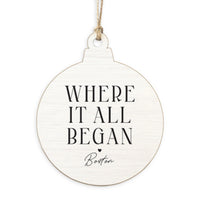 Boston Where It All Began Ornament
