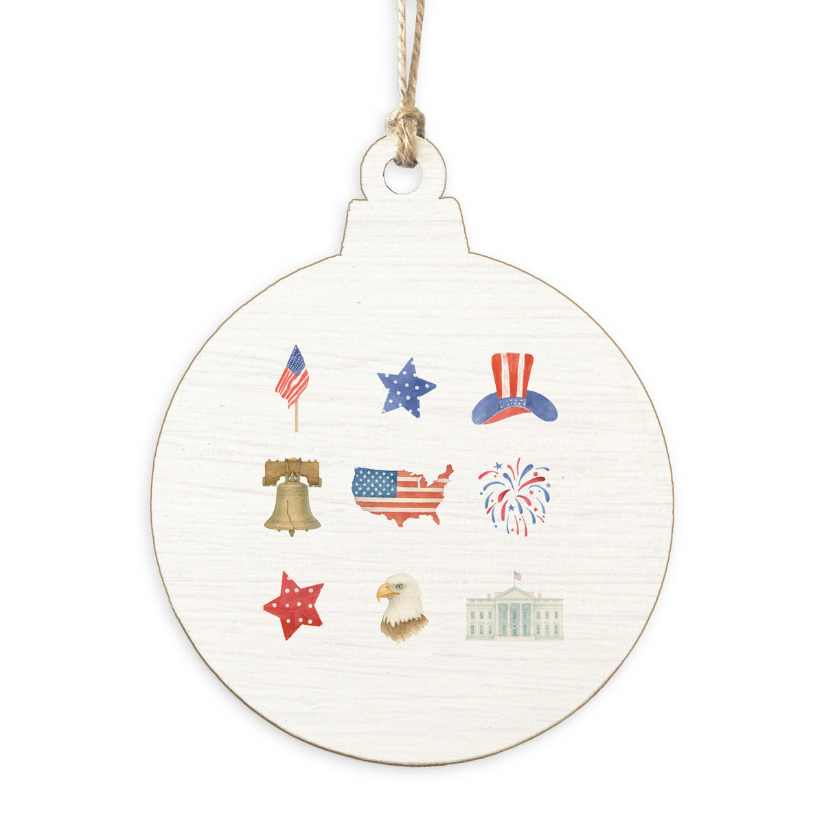 USA Icons Ornament