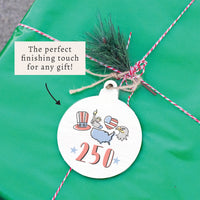 America 250 Icons Ornament