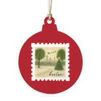 Boston Christmas Stamp Ornament