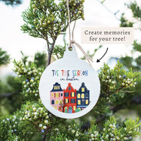 Tis The Season In Boston Ornament