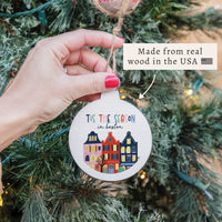 Tis The Season In Boston Ornament
