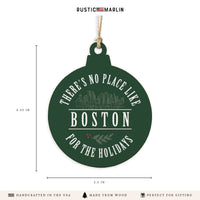 Boston No Place Like Ornament