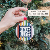 Philly Pride Stamp Ornament