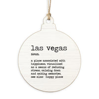 Las Vegas Definition Ornament