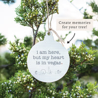 My Heart Is In Vegas Ornament