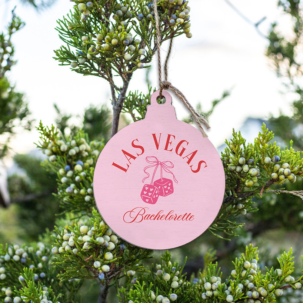 Las Vegas Bachelorette Ornament