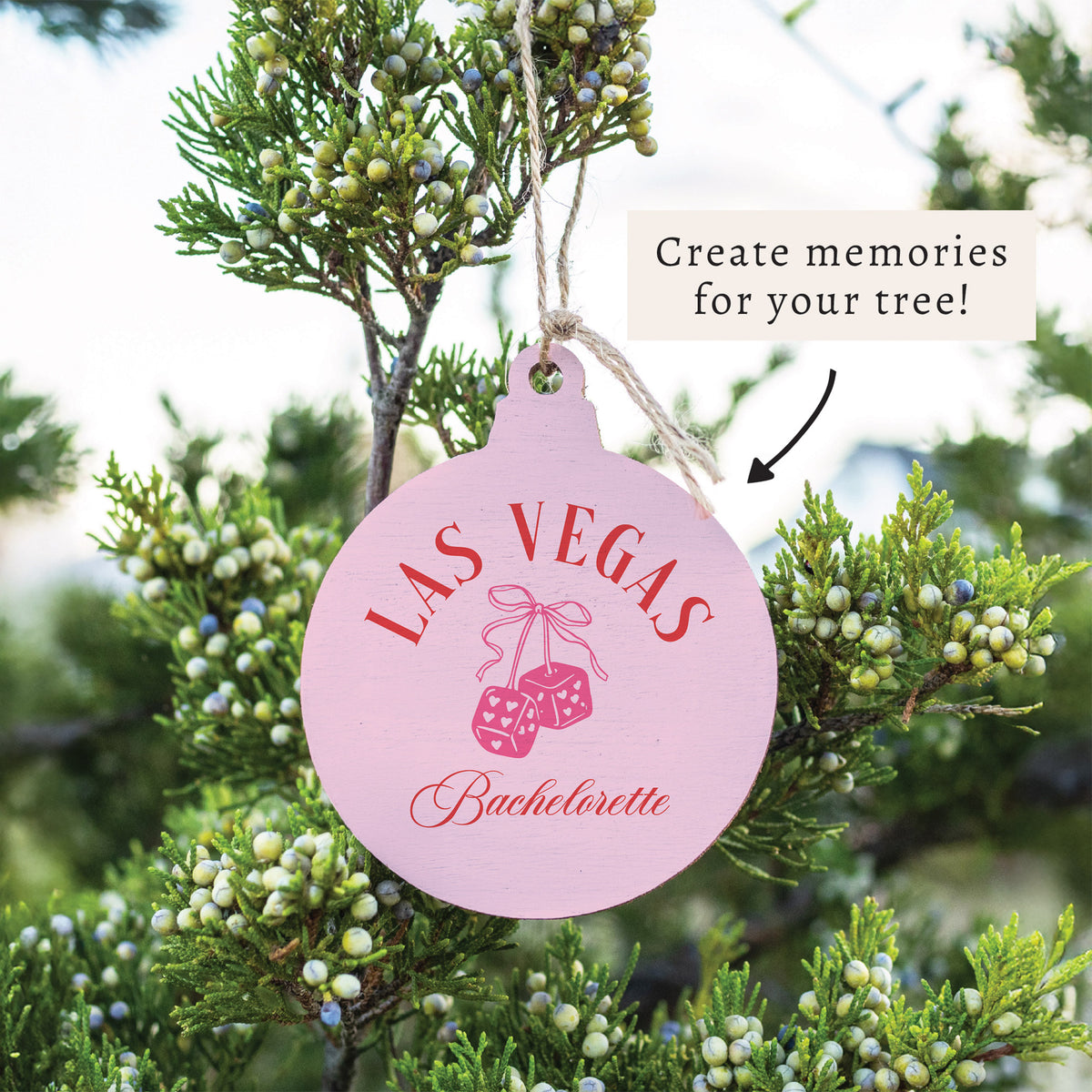 Las Vegas Bachelorette Ornament