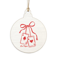 Las Vegas Ace of Hearts Ornament
