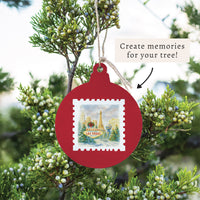 Las Vegas Holiday Stamp Ornament