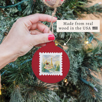 Las Vegas Holiday Stamp Ornament