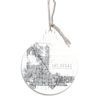 Las Vegas Coordinates Ornament