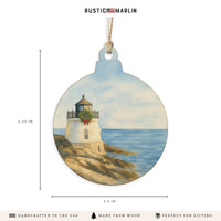 Castile Hill Christmas Ornament