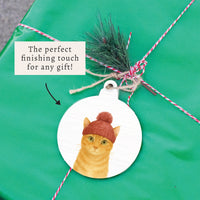 Winter Cat Ornament