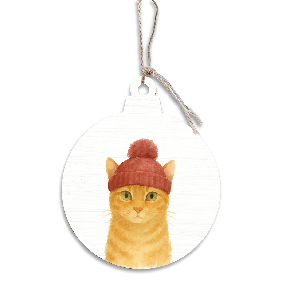 Winter Cat Ornament