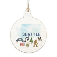 Seattle Classic Icons Ornament