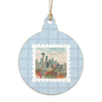 Seattle Stamp Ornament