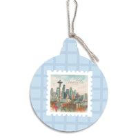 Seattle Stamp Ornament