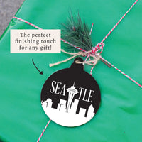Seattle City Outline Ornament