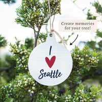 I Love Seattle Ornament
