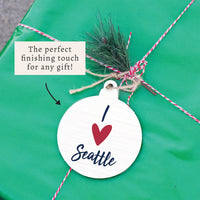 I Love Seattle Ornament
