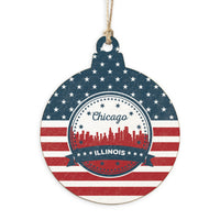 Chicago, Illinois USA Ornament