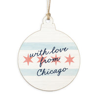 With Love From Chicago Ornament