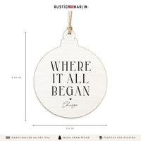Chicago Where It All Began Ornament