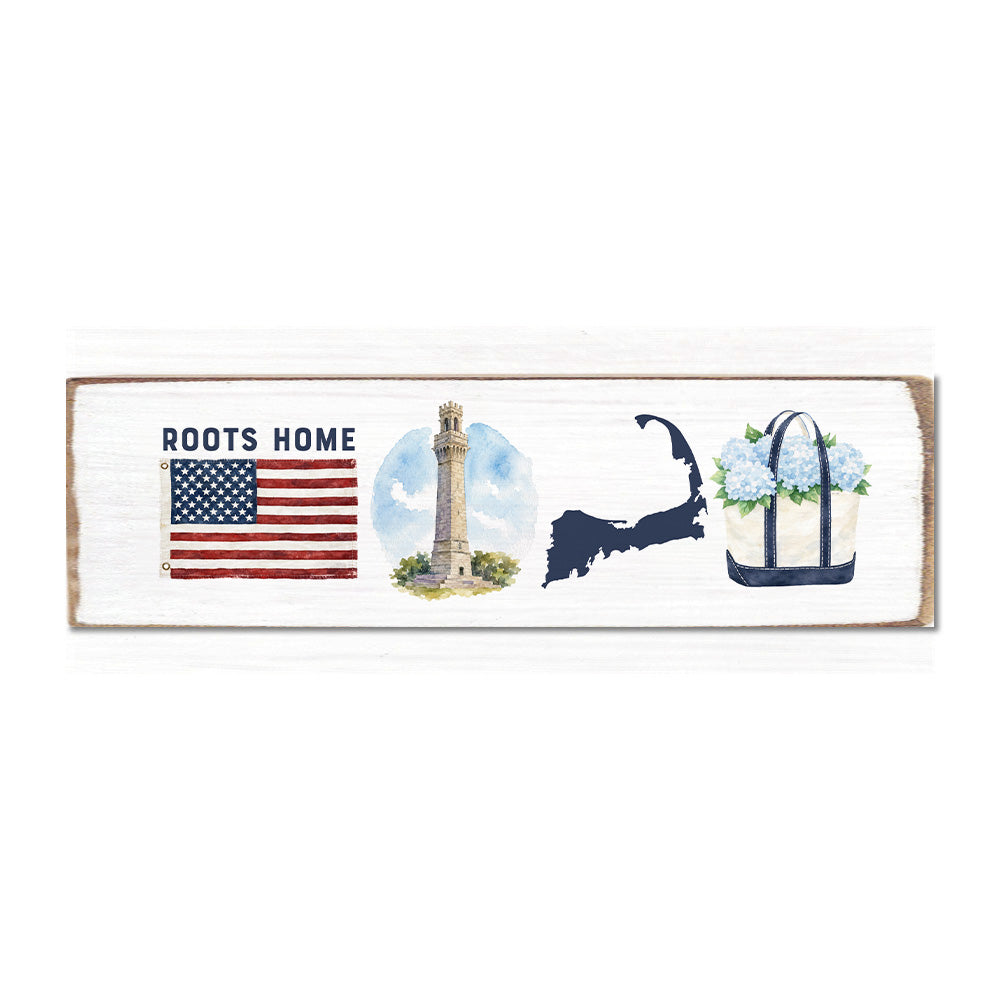 Roots Home Americana Icons Mini Sign