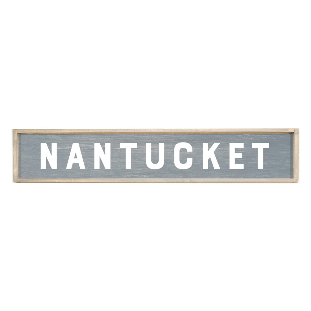 Grey Personalized Barnwood Sign 10x60