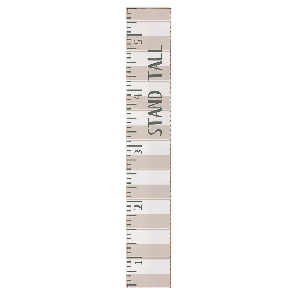 Stand Tall Growth Chart Personalized Barn Wood Sign