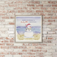 Have a Beachy Little Christmas Wall Art