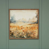 Forest Flowers Landscape Wall Art 24" x 24"