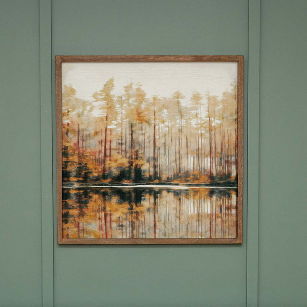 River Forest Landscape Wall Art