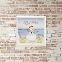 Have a Beachy Little Christmas Wall Art