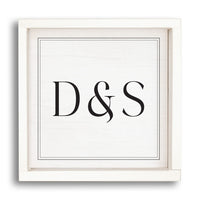 Initials Personalized Wall Art