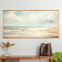 Sea Beach Landscape Wall Art 24" x 48"