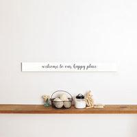 Your Word Script Personalized Barnwood Sign