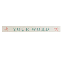 Starfish Personalized Barnwood Sign
