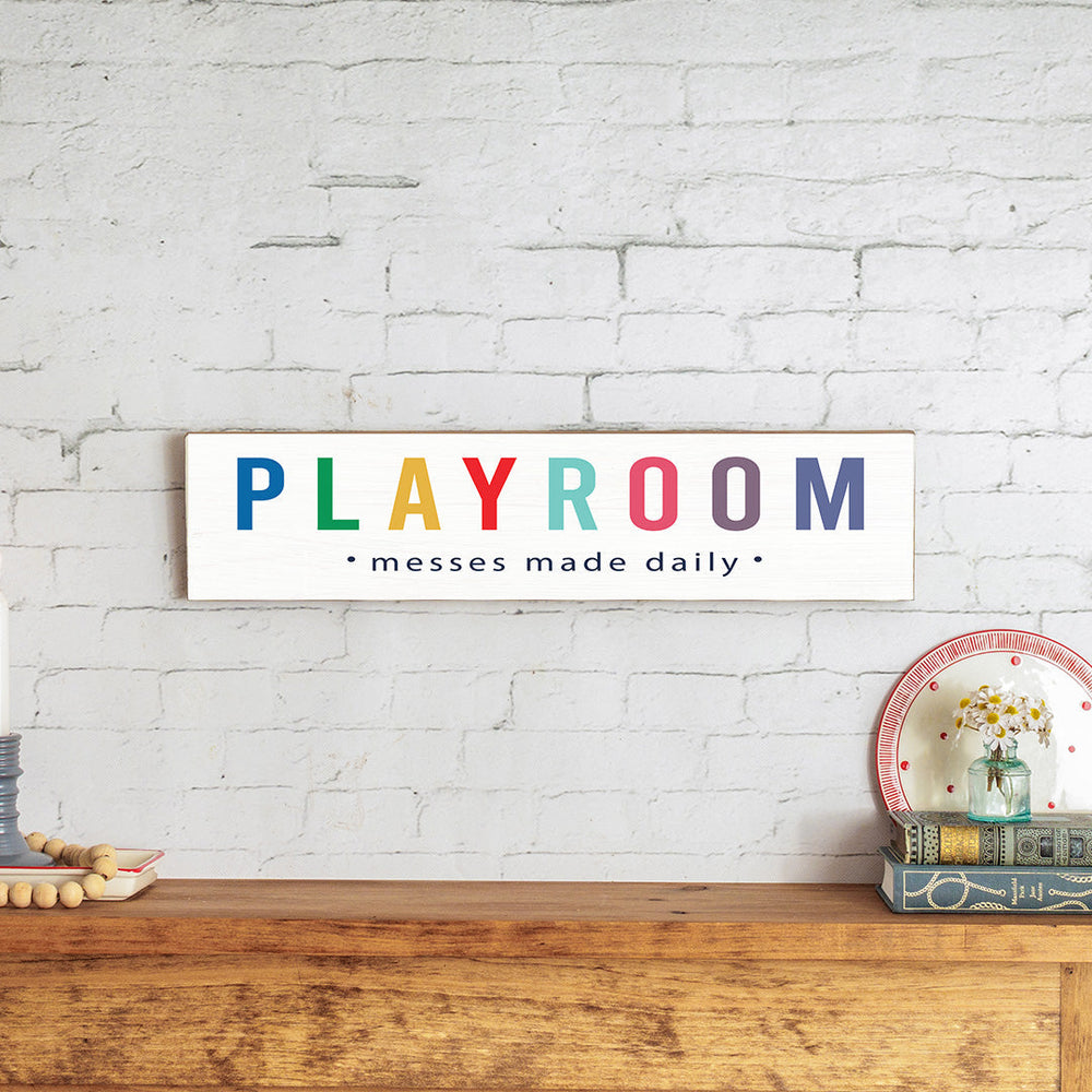 barnwood sign with fishing net Playroom | Barnwood Sign 6x24