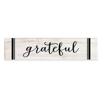 Grateful Barn Wood Sign