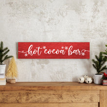 Load image into Gallery viewer, Hot Cocoa Bar Barn Wood Sign
