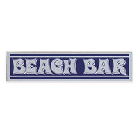 Beach Bar Barn Wood Sign