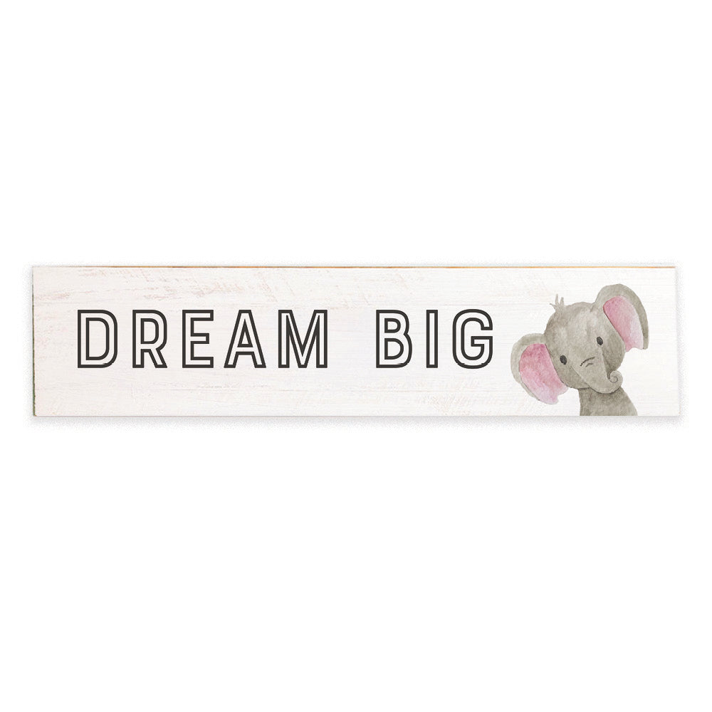 Dream Big Barn Wood Sign