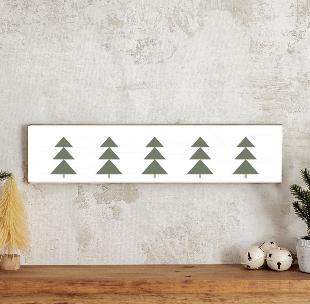 Simple Trees Barn Wood Sign
