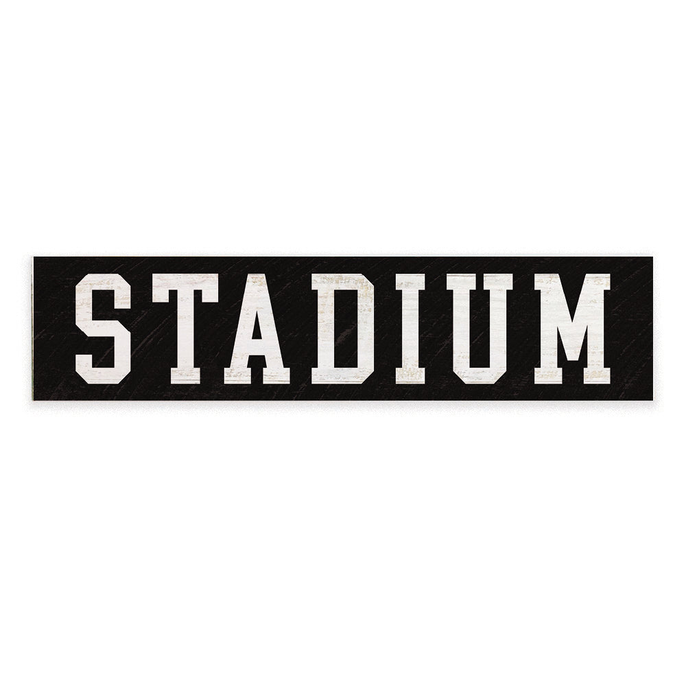 Stadium Barn Wood Sign