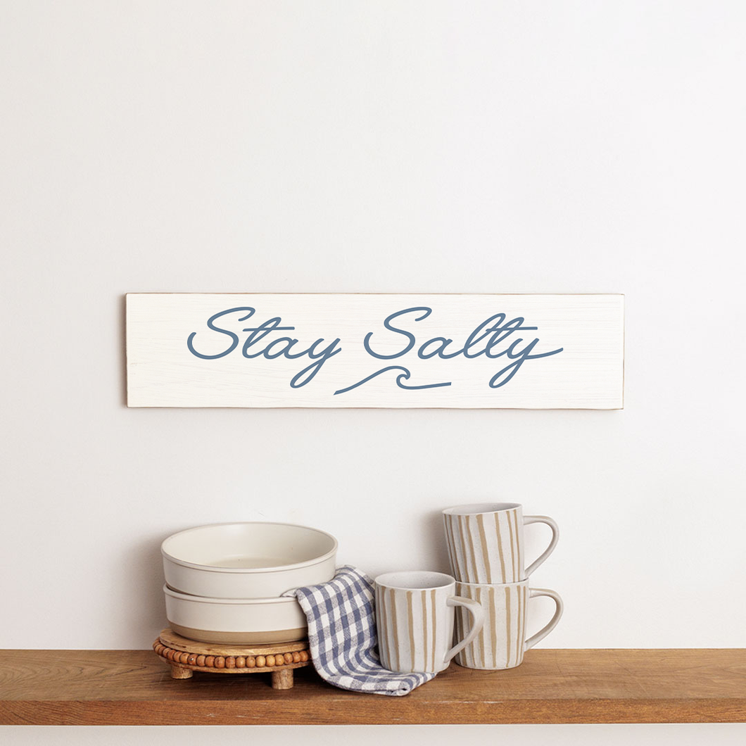 Stay Salty Barn Wood Sign
