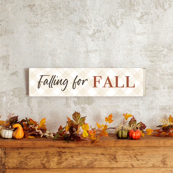 Falling for Fall Barn Wood Sign